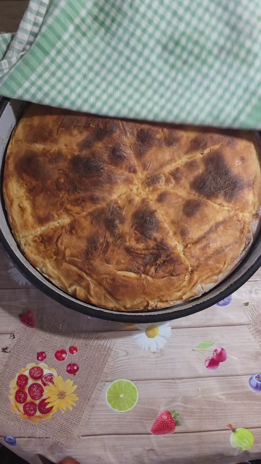 Fresh baked Zeljanica